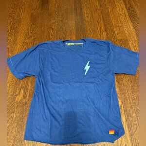 brand new aviator nation blue tee